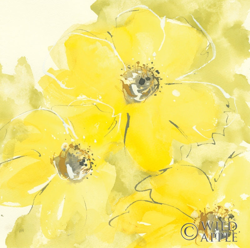 Reproduction of Sunshine Cosmos I by Chris Paschke - Wall Decor Art