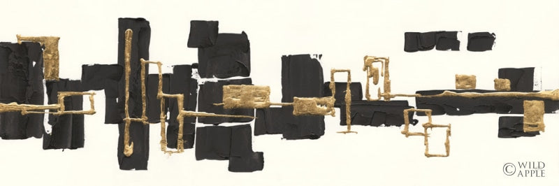 Reproduction of Gilded Boxes III by Chris Paschke - Wall Decor Art