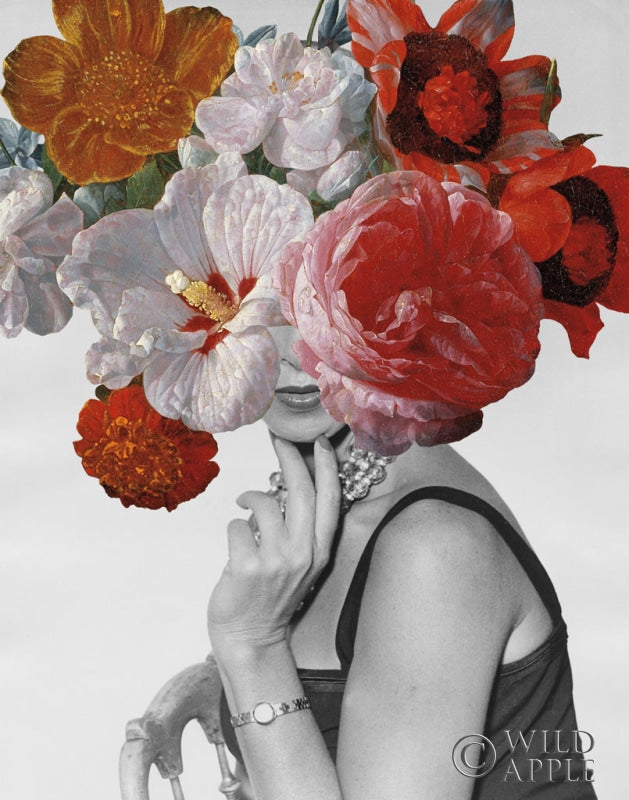 Reproduction of Garden Party II Crop by Wild Apple Portfolio - Wall Decor Art