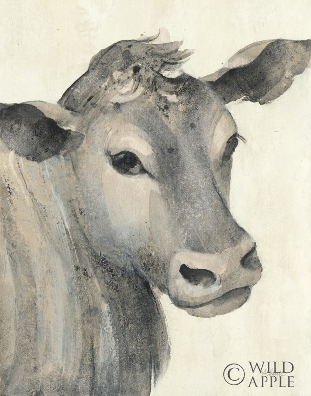 Reproduction of Moo Brown Crop by Albena Hristova - Wall Decor Art