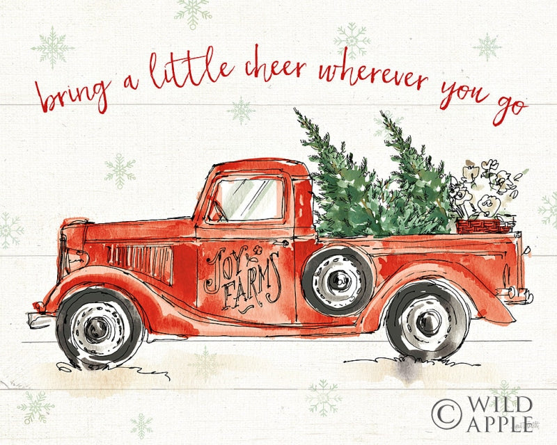 Reproduction of Modern Farmhouse VIII Christmas by Anne Tavoletti - Wall Decor Art