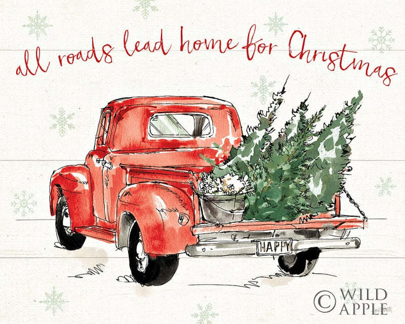 Reproduction of Modern Farmhouse IX Christmas by Anne Tavoletti - Wall Decor Art