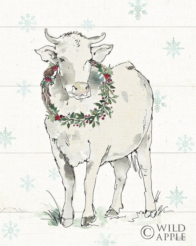 Reproduction of Modern Farmhouse X Christmas by Anne Tavoletti - Wall Decor Art