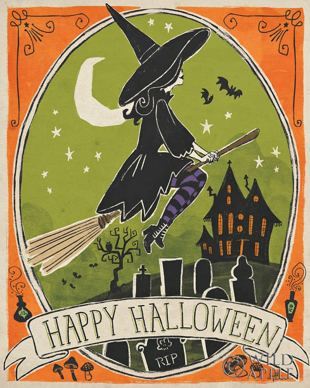 Reproduction of Stay Creepy VII by Janelle Penner - Wall Decor Art