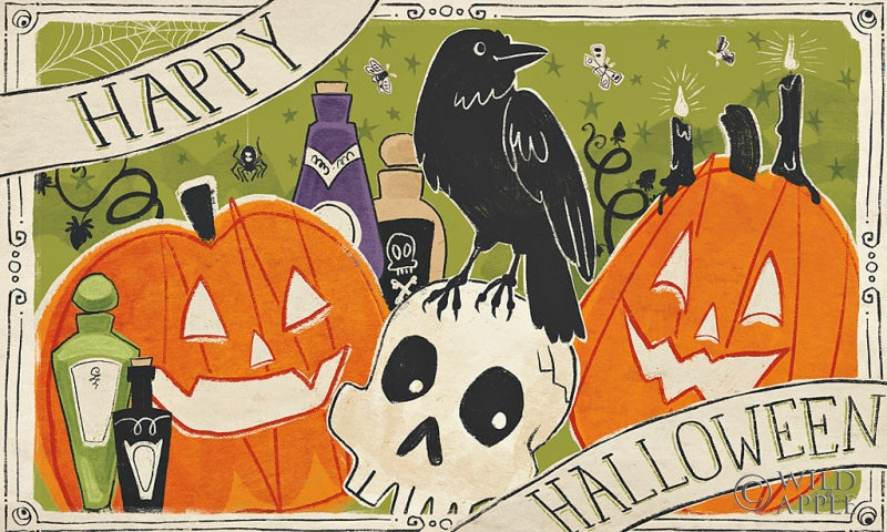 Reproduction of Stay Creepy VIII by Janelle Penner - Wall Decor Art