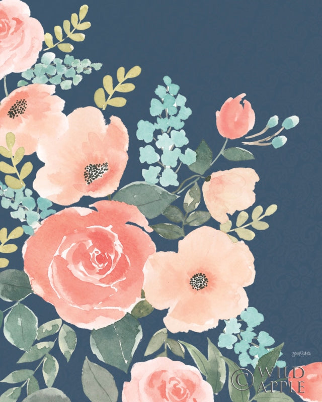 Reproduction of Blooming Delight I Sage by Jenaya Jackson - Wall Decor Art