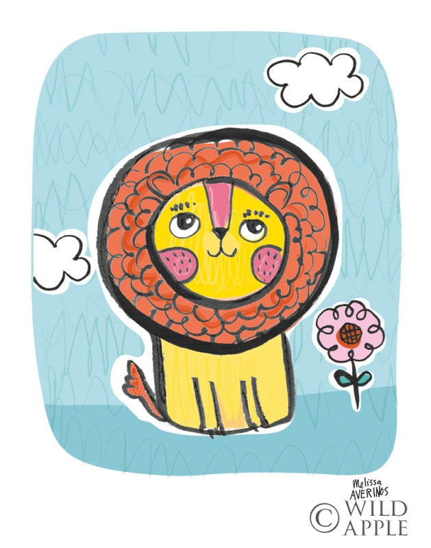 Reproduction of Wild About You Lion by Melissa Averinos - Wall Decor Art
