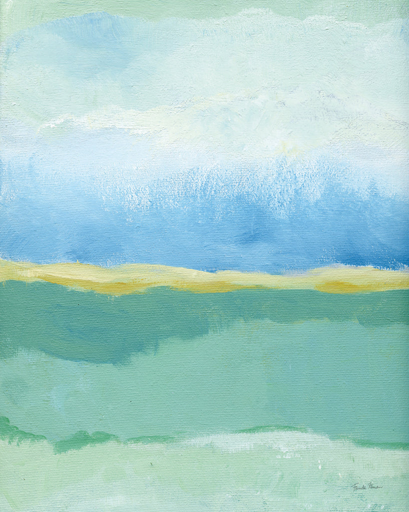 Reproduction of Coastal Bliss I Crop by Farida Zaman - Wall Decor Art