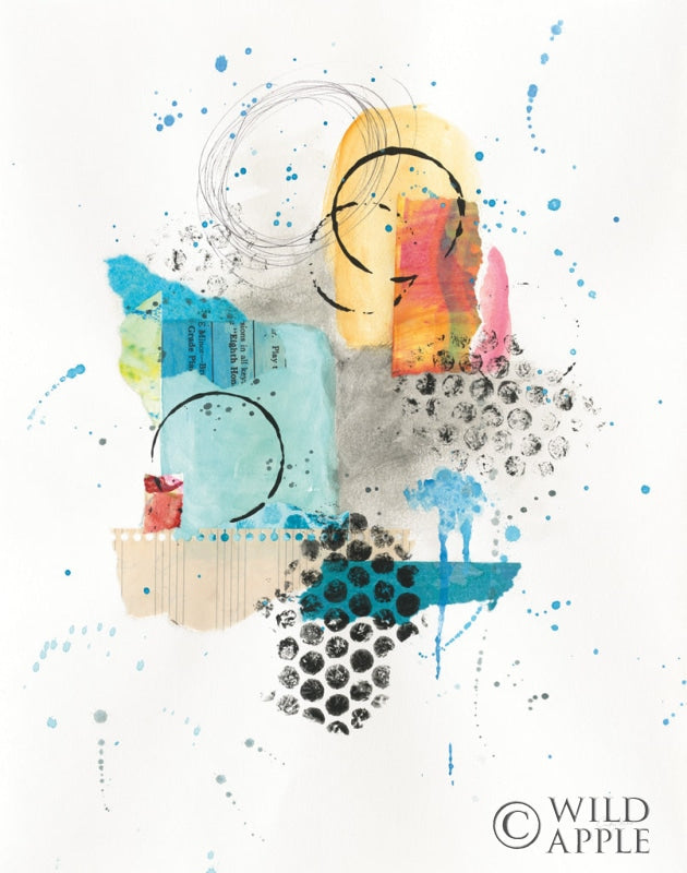 Reproduction of Abstract Skyline II by Courtney Prahl - Wall Decor Art