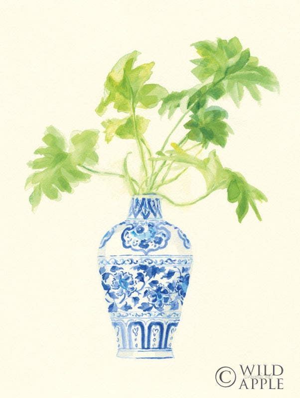 Reproduction of Palm Chinoiserie III by Danhui Nai - Wall Decor Art