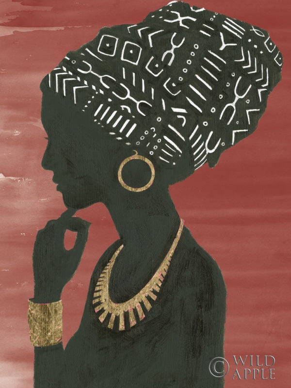 Reproduction of Graceful Majesty II Chili Crop by Emily Adams - Wall Decor Art