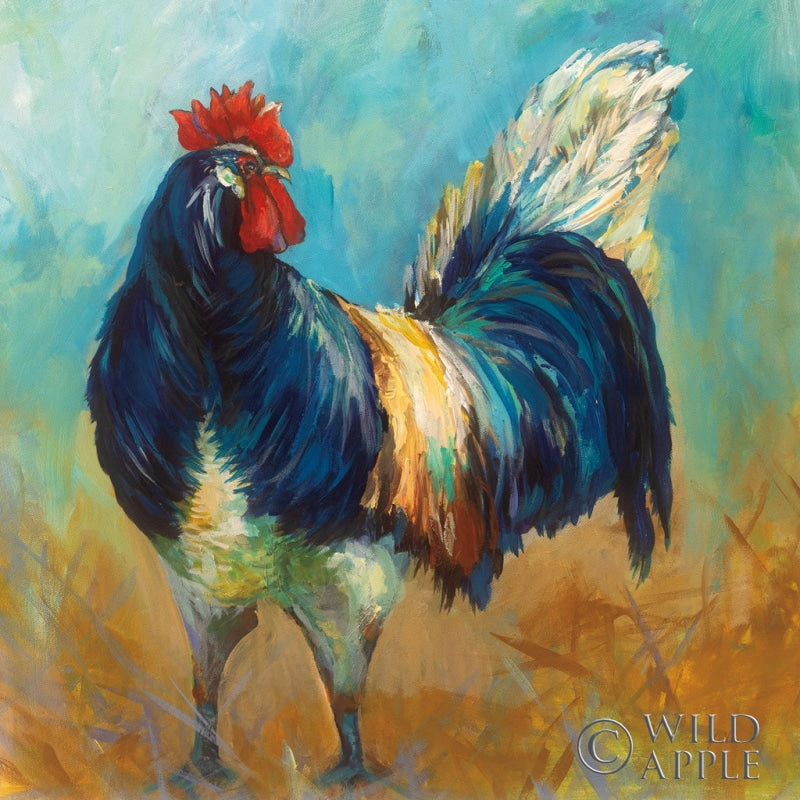Reproduction of Cocky by Jeanette Vertentes - Wall Decor Art