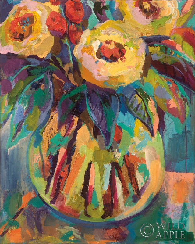 Reproduction of Round Vase by Jeanette Vertentes - Wall Decor Art