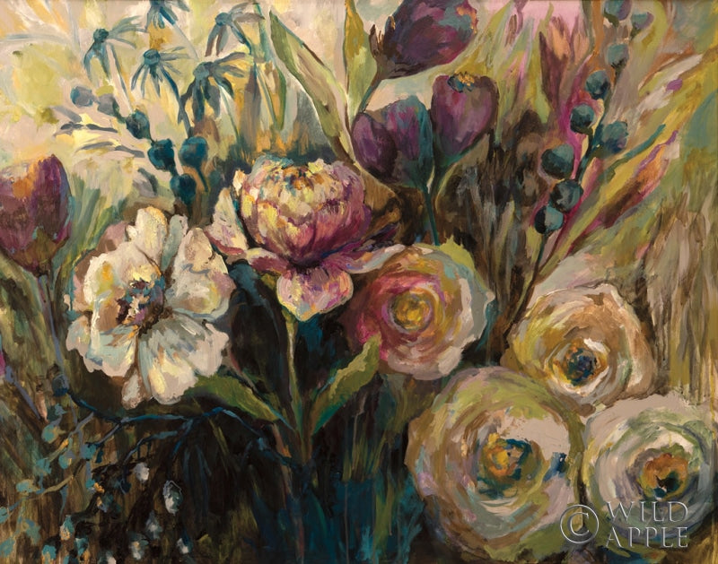 Reproduction of Summer Garden by Jeanette Vertentes - Wall Decor Art