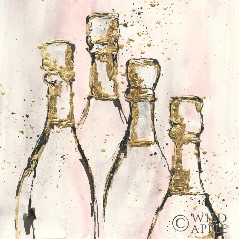 Reproduction of Champagne is Grand II by Chris Paschke - Wall Decor Art