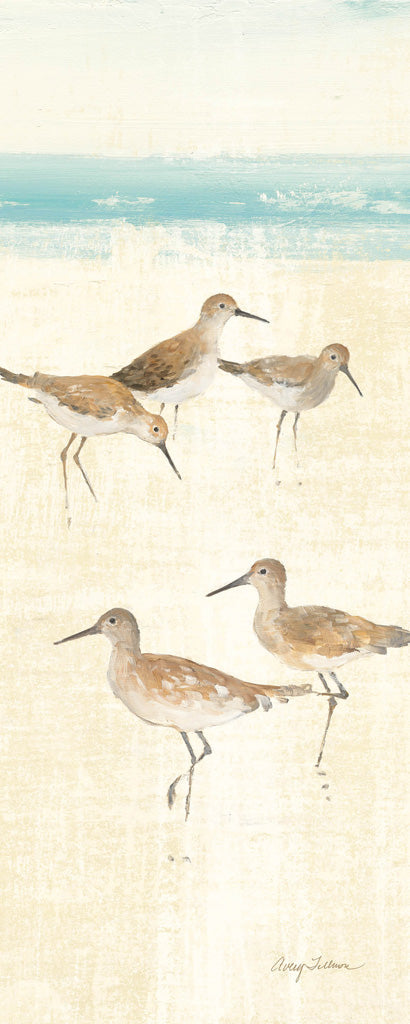 Reproduction of Sandpipers Panel I by Avery Tillmon - Wall Decor Art