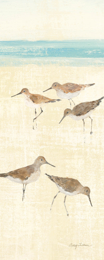 Reproduction of Sandpipers Panel II by Avery Tillmon - Wall Decor Art