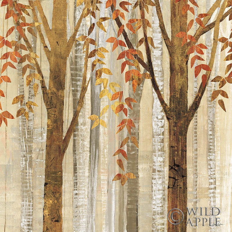 Reproduction of Down to the Woods Autumn Square I by Avery Tillmon - Wall Decor Art