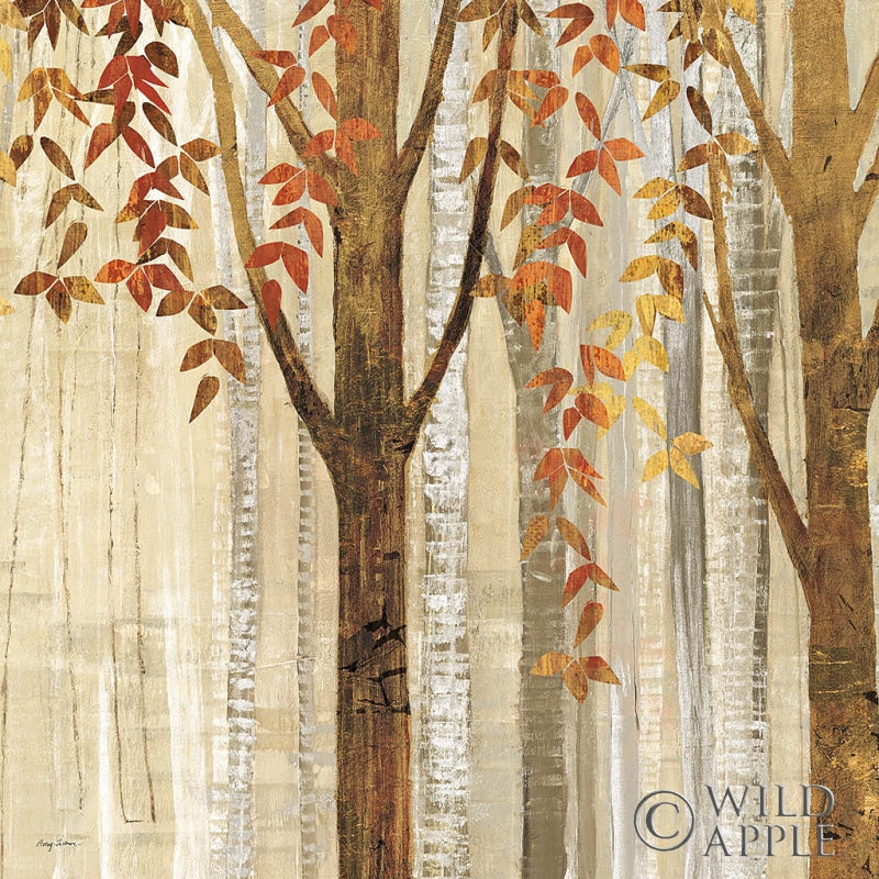 Reproduction of Down to the Woods Autumn Square II by Avery Tillmon - Wall Decor Art