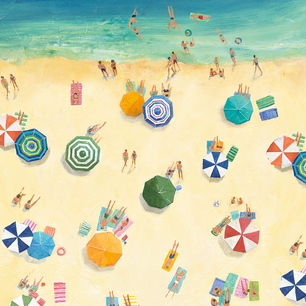 Reproduction of Summer Beach Fun by Avery Tillmon - Wall Decor Art