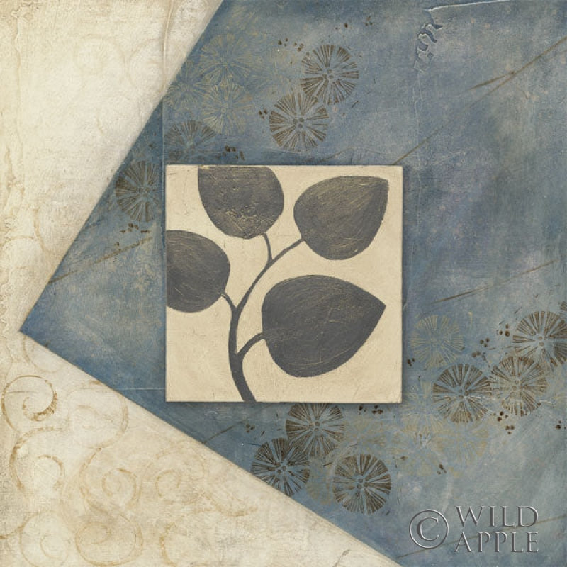 Reproduction of Blue Silk I by Avery Tillmon - Wall Decor Art