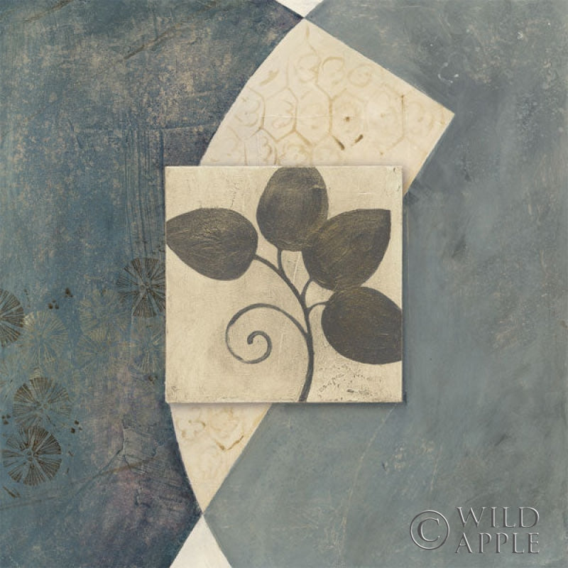 Reproduction of Blue Silk II by Avery Tillmon - Wall Decor Art