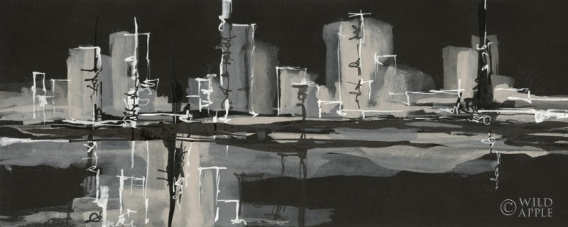 Reproduction of Urban Gray Crop by Chris Paschke - Wall Decor Art