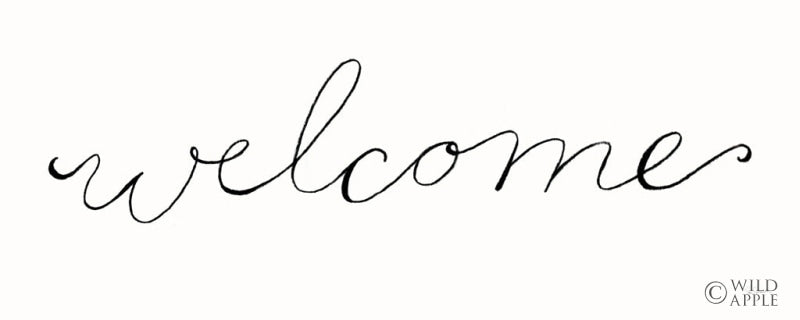Welcome on White