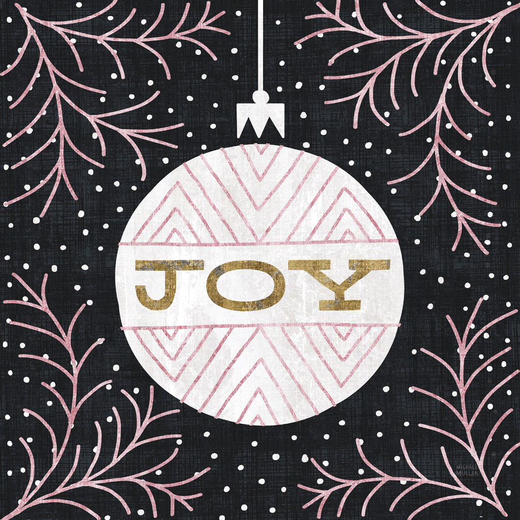 Jolly Holiday Ornaments Joy Metallic Posters Prints & Visual Artwork
