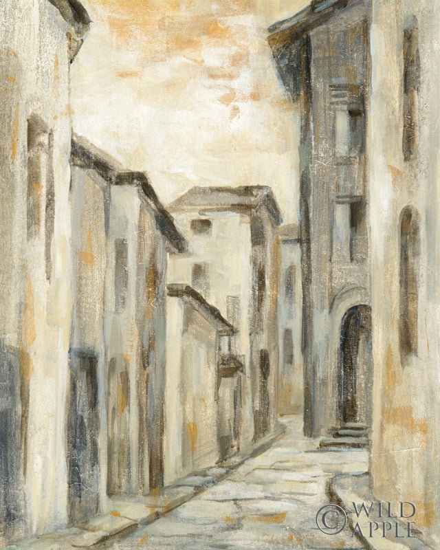 Reproduction of European Village II v2 Crop by Silvia Vassileva - Wall Decor Art