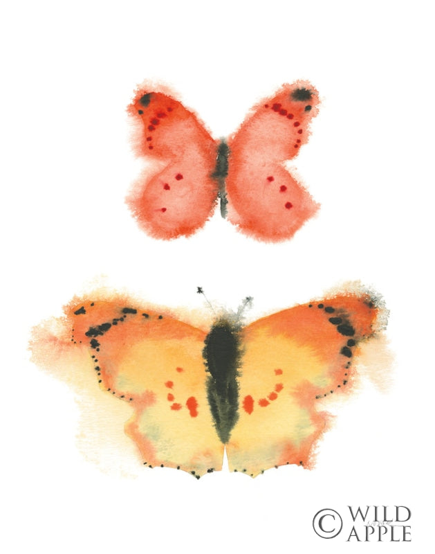 Watercolor Butterflies IV