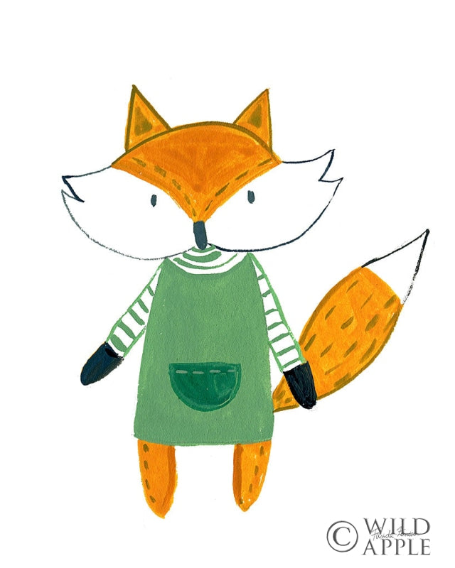 Reproduction of Neighborhood Pals VII by Farida Zaman - Wall Decor Art