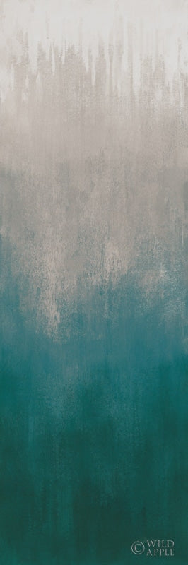 Reproduction of Silver Wave I Green Gray by Silvia Vassileva - Wall Decor Art