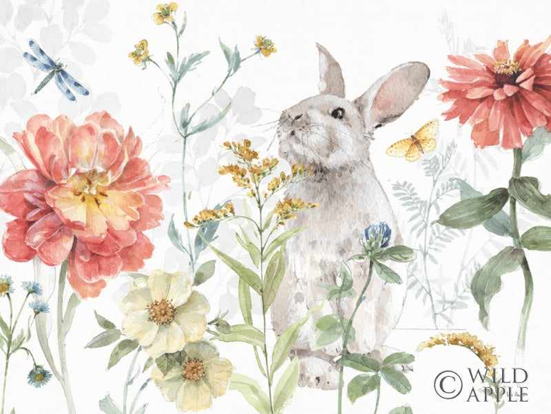 Reproduction of Spring Meadow XIII by Lisa Audit - Wall Decor Art