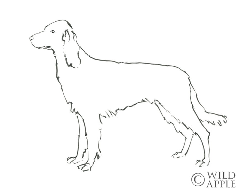 Reproduction of Ink Dog II by Avery Tillmon - Wall Decor Art