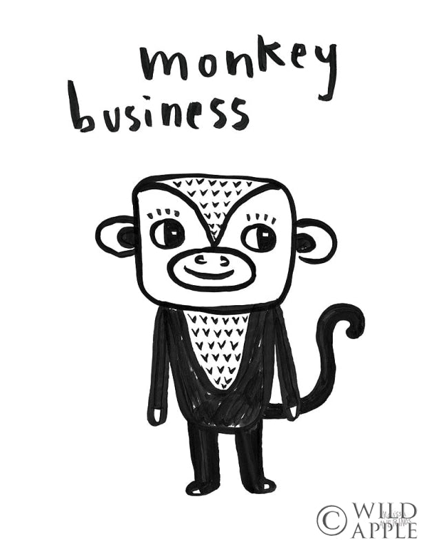 Reproduction of Scandy Baby II by Melissa Averinos - Wall Decor Art