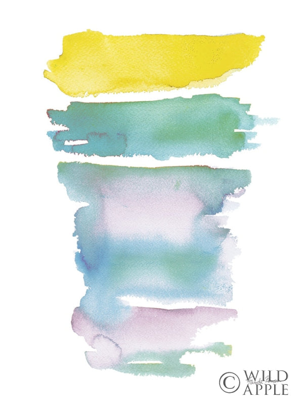 Reproduction of Sideways I Pastel by Farida Zaman - Wall Decor Art