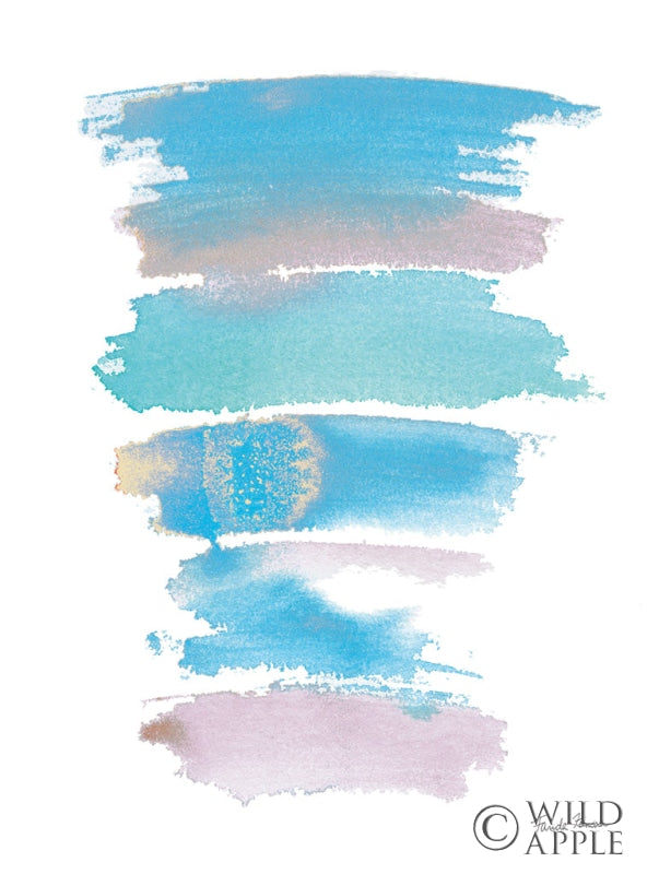 Reproduction of Sideways II Pastel by Farida Zaman - Wall Decor Art