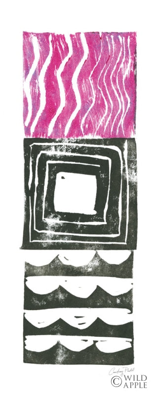 Reproduction of Block Print IV by Courtney Prahl - Wall Decor Art