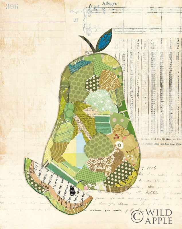 Reproduction of Pear by Courtney Prahl - Wall Decor Art