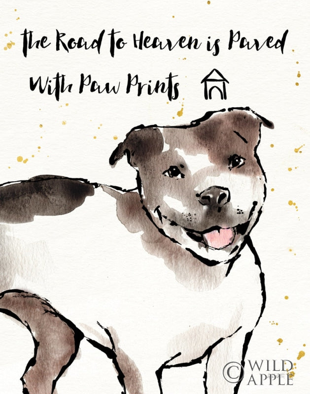 Reproduction of Strike a Paws XV Heaven by Anne Tavoletti - Wall Decor Art