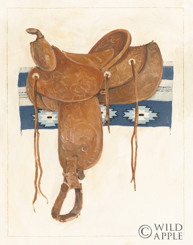 Reproduction of Western Saddle II Light by Avery Tillmon - Wall Decor Art