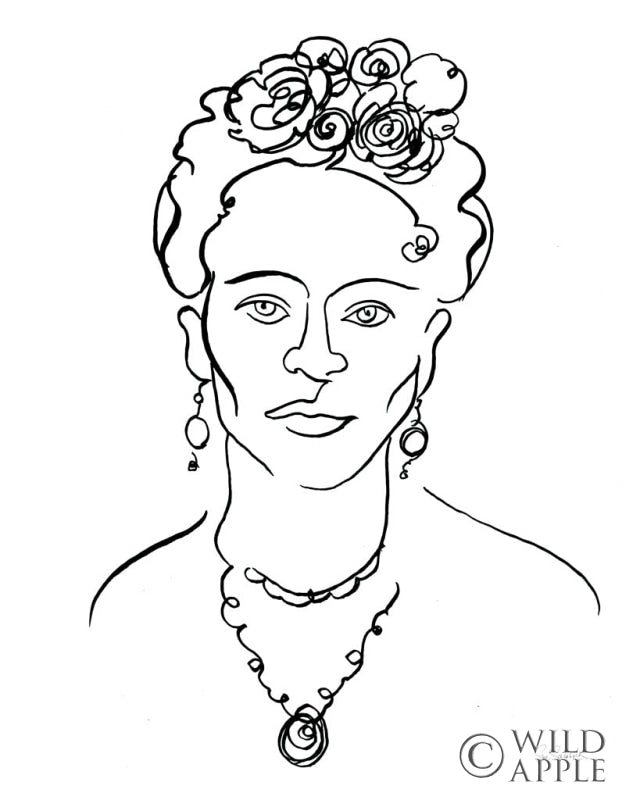 Reproduction of Ink Women III by Sue Schlabach - Wall Decor Art