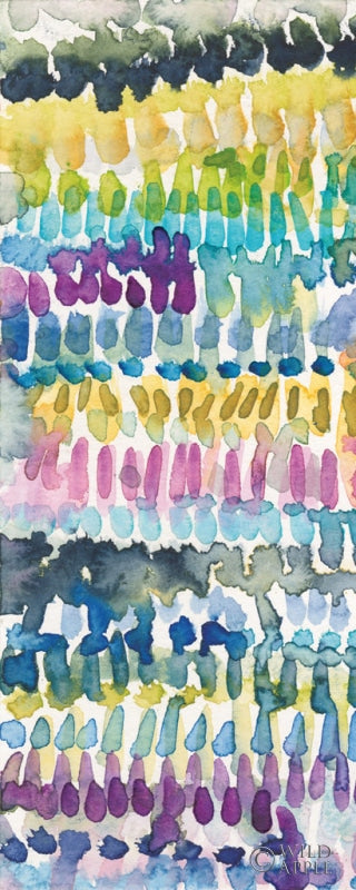 Reproduction of Colorful Patterns IV Panel I by Cheryl Warrick - Wall Decor Art