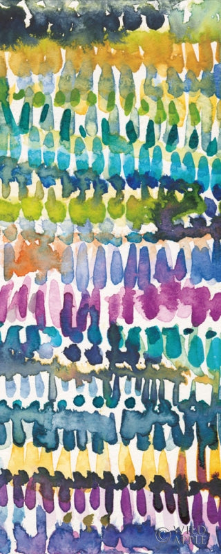 Reproduction of Colorful Paterns IV Panel II by Cheryl Warrick - Wall Decor Art