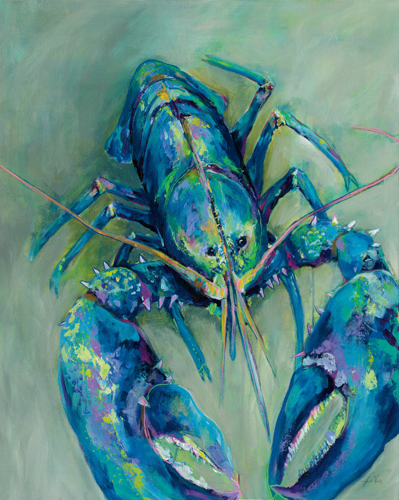 Reproduction of Blue by Jeanette Vertentes - Wall Decor Art