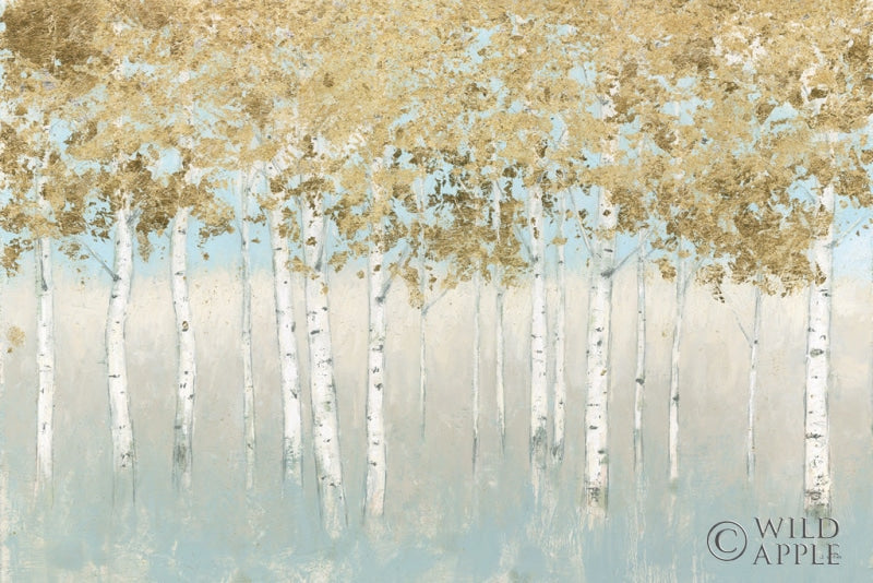 Reproduction of Shimmering Forest by James Wiens - Wall Decor Art