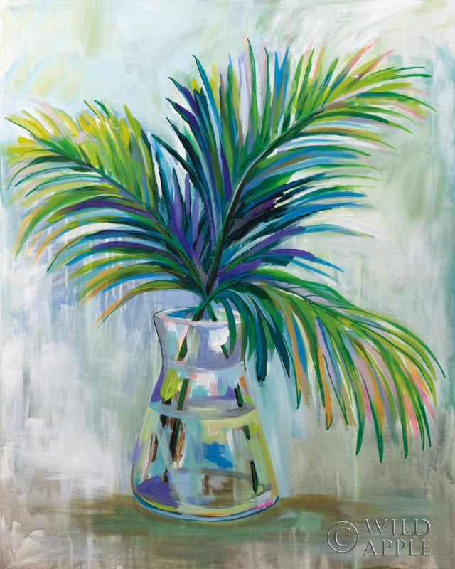 Reproduction of Palm Leaves I by Jeanette Vertentes - Wall Decor Art
