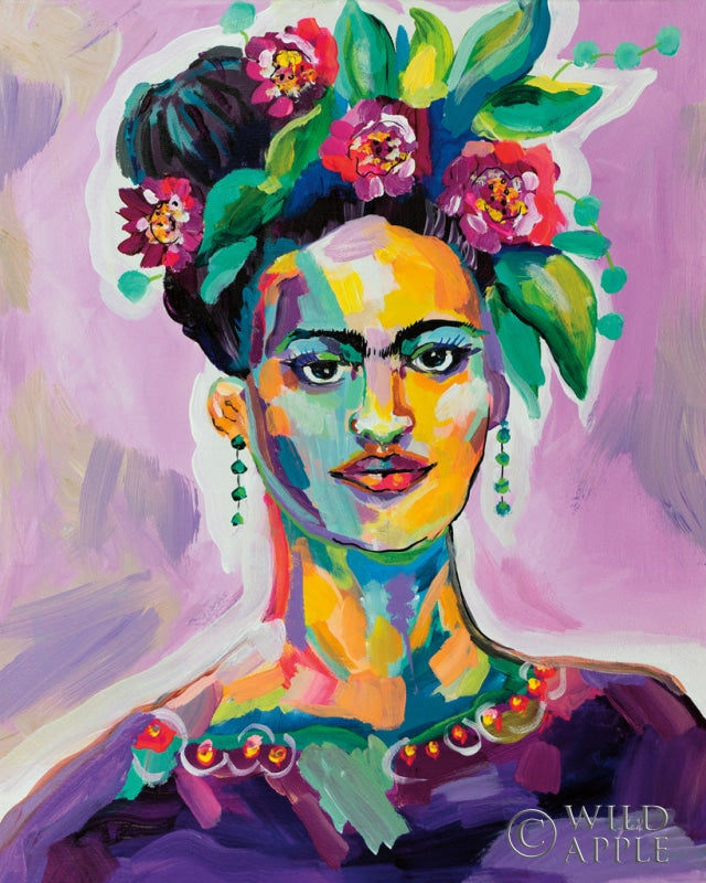 Reproduction of Frida by Jeanette Vertentes - Wall Decor Art