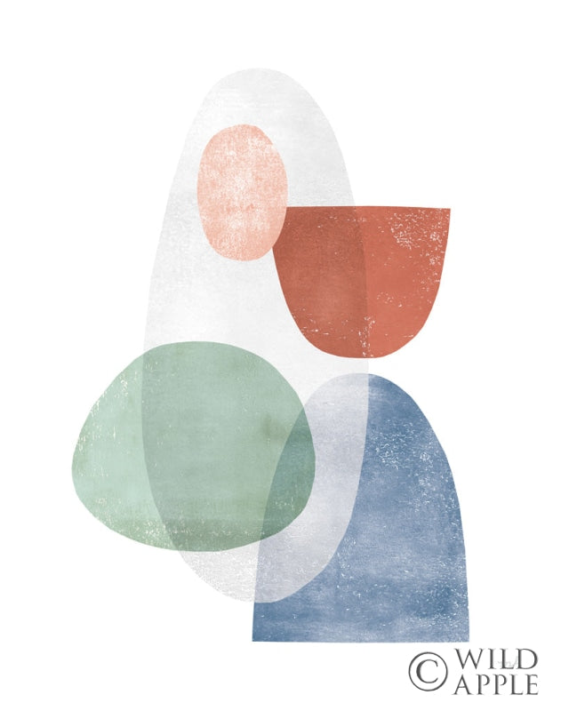 Reproduction of Whispers II Coral by Moira Hershey - Wall Decor Art